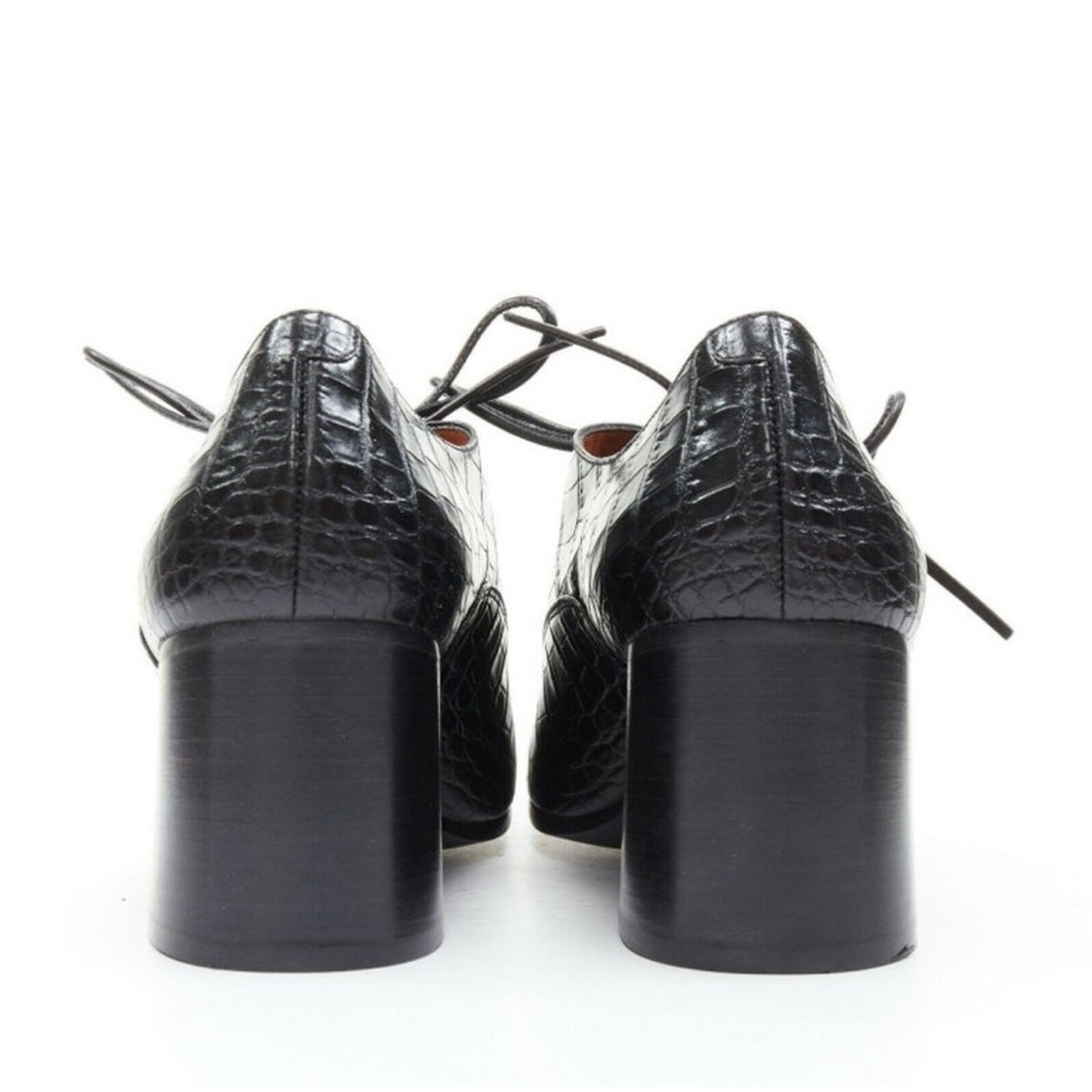 CELINE Oxford block heels 39 - Picture 6 of 10
